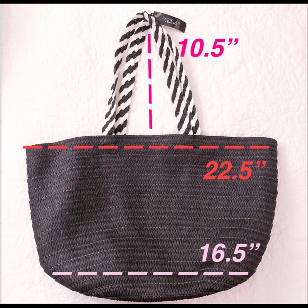 💲⬇️ Rachel Zoe Box of Style St Tropez Straw Tote